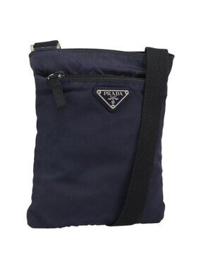 Authentic PRADA Shoulder Bag Nylon Purple